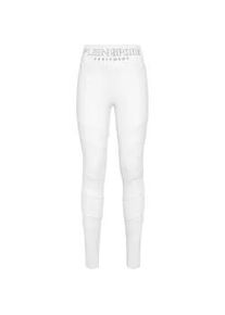 Leggings Plein Sport "Statement", Damen, Gr. M, US-Gr&ouml;&szlig;en, wei&szlig; (01, wei&szlig;), Obermaterial: 90% Polyester, 10% Elasthan, Hosen Leggings