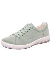 Sneaker Legero "TANARO 5.0", Damen, Gr. 42, gr&uuml;n (mint), Veloursleder, Schuhe Sneaker, mit Wechselfu&szlig;bett, Freizeitschuh, Halbschuh, Schn&uuml;rschuh