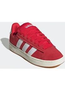 Sneaker Adidas SPORTSWEAR "GRAND COURT ALPHA", Herren, Gr. 44, wei&szlig; (pure ruby, cloud wei&szlig;, pure ruby), Leder, Synthetik, Schuhe Sneaker, Design inspiriert vom Adidas Campus 00