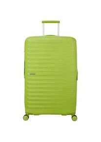 Hartschalen-Trolley American Tourister "FASTFORWARD, verschiedene Gr&ouml;&szlig;en und Farben", Gr. B/H/T: 50cm x 78cm x 30cm 108 l, gr&uuml;n (neon lime), Polypropylen, unifarben, Koffer, Hartschalen-Koffer personalisierbar TSA-Schloss Volumenerweiterung