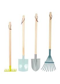 Kinder-Gartenset SMALL FOOT "Gartenwerkzeug-Set", bunt, Spielwerkzeug, KinderB:68cm H:4,5cm L:12,5cm, B:68cm H:4,5cm L:12,5cm