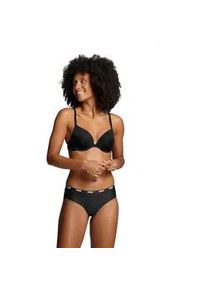 Push-up-BH Puma "Puma WOMEN PUSHUP BRA 1P HANG", Damen, Gr. 85, Cup B, schwarz, Obermaterial: 84% Polyamid, 16% Elasthan, BHs Push-up-BH, mit gepolsterten Cups, mit B&uuml;gel