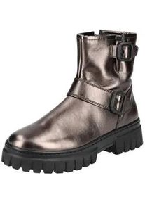 Stiefelette Gabor COMFORT "Gabor Comfort Stiefelette Leder", Damen, Gr. 40,5, braun (bronze), Leder, Schuhe Stiefelette