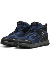 Sneaker Puma "Evolve Trail Sneakers Jugendliche", Damen, Gr. 38, schwarz (persian blau cool schwarz gray schwarz), Obermaterial: Synthetik, Textil; Futter: Textil; Innensohle: Textil; Laufsohle: Gummi, Schuhe Sneaker
