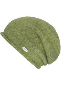 Beanie Chillouts "Lino Hat", Damen, gr&uuml;n, Obermaterial: 78% Polyester, 12% Polyamid, 6% Wolle, 4% Elasthan, M&uuml;tzen Beanie