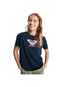 T-Shirt Roxy "Ocean Road Art", Damen, Gr. S, anthrazit, Obermaterial: 100% Walkfrottier;, Shirts T-Shirt