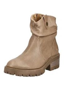 Stiefelette Blowfish "Blowfish Stiefelette Lederimitat", Damen, Gr. 39, cream, Lederimitat, Schuhe Stiefelette