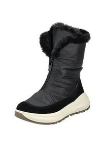 Snowboots Ara "Ara Stiefel Textil", Damen, Gr. 40, schwarz, Textil, Schuhe Snowboots