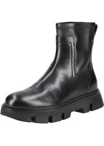 Stiefelette Geox "Geox Stiefelette Leder/Synthetik", Damen, Gr. 39, schwarz, Leder, Synthetik, Schuhe Stiefelette