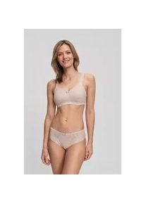 Minimizer-BH SuSa "Minimizer ohne B&uuml;gel Nizza", Damen, Gr. 85, Cup F, sand, Obermaterial: 75% Baumwolle, 20% Polyamid, 5% Elasthan, unifarben, elastisch, BHs Minimizer-BH, reduziert die B&uuml;ste optisch um eine Cup-Gr&ouml;&szlig;e, ohne B&uuml;gel