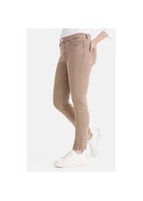5-Pocket-Jeans STOOKER WOMEN "Milano Denim Magic Shape Fit Jeans", Damen, Gr. 46, L&auml;nge 30, beige (beige portabella), Denim/Jeans, 98% Baumwolle, 2% Elasthan, schmal lang, Jeans 5-Pocket-Jeans, Casual Clean Wash Denim Jeans Magic Shape Effekt f&uuml;r Damen