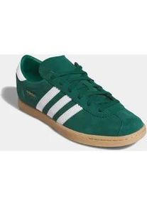 Sneaker Adidas ORIGINALS "STADT", Herren, Gr. 38, collegiate gr&uuml;n, ftwr wei&szlig;, gold metallic, Leder, Synthetik, Schuhe Sneaker
