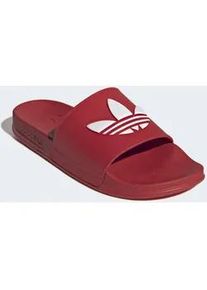 Badesandale Adidas ORIGINALS "ADILETTE OG CF BADESCHLAPPEN", Herren, Gr. 42, better scarlet, ftwr wei&szlig;, better scarlet, Synthetik, Schuhe, Badelatschen