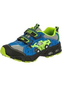 Sneaker Lico "Freizeitschuh Loader V Blinky", Kinder, Gr. 26, blau, Synthetik, Schuhe Sneaker