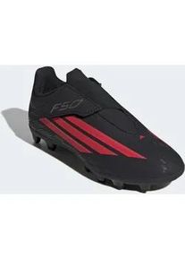 Fu&szlig;ballschuh Adidas PERFORMANCE "F50 CLUB VELCRO FIRM GROUND / MULTI GROUND KIDS", M&auml;dchen, Gr. 34, core schwarz, lucid rot, core schwarz, Synthetik, Textil, Schuhe Fu&szlig;ballschuh, f&uuml;r viele verschiedene B&ouml;den geeignet, f&uuml;r Kinder & Jugendliche