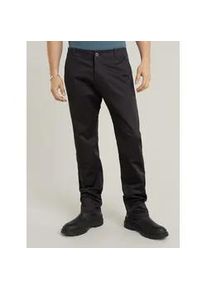 G-Star Raw Chinohose G-STAR "Mosa Straight Chino", Herren, Gr. 36, L&auml;nge 30, dk schwarz, Obermaterial: 97% Baumwolle, 3% Elasthan, Hosen Chinohose