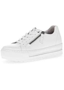 Sneaker Gabor "Sneaker low", Damen, Gr. 41, wei&szlig;, Schuhe Sneaker