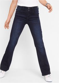 bonprix Bootcut Jeans High Waist Shaping-Ultra-Soft, blau, Gr.36, Figurformende Stretch-Jeans im Bootcut, 71% Baumwolle