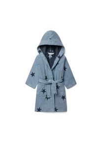 Tchibo - Kinder-Bademantel - Kinder - Gr. 110/116 - dunkelblau/print