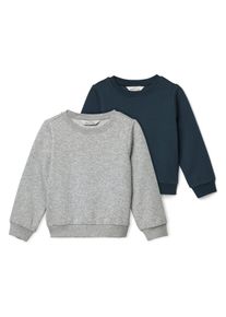 Tchibo - 2 Kinder-Sweatshirts mit angerauter Innenseite - Kinder - Gr. 146/152 - dunkelblau