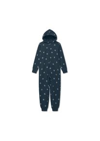 Tchibo - Kinder-Sweat-Overall - Kinder - Gr. 122/128 - dunkelblau/print