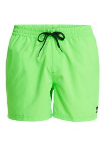 Boardshorts Quiksilver "Everyday Solid Volley 15", Herren, Gr. XL, gr&uuml;n (gr&uuml;n gecko), Obermaterial: 100% Microfaser;, Hosen Boardshorts