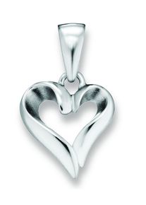 Kettenanh&auml;nger ONE ELEMENT "Herz Herz Anh&auml;nger aus 925 Silber", silber, Schmuckanh&auml;nger, Damen, Silber 925 (Sterlingsilber), Kettenanh&auml;nger