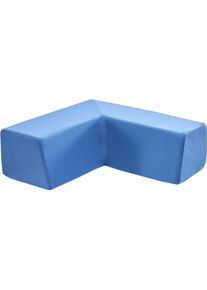 R&uuml;ckenkissen "R&uuml;ckenpolster M Winkel", blau (taubenblau), HIPP-HOPP - DAS H&Uuml;PFPOLSTER, Funktionskissen, Kinder, B/H/L: 51cm x 17cm x 51cm, Polyester, R&uuml;ckenkissen, Made in Germany, B:51cm H:17cm L:51cm