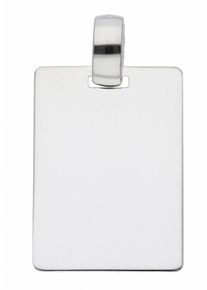 Adelia&acute;s Kettenanh&auml;nger ADELIA&acute;S "925 Silber Gravurplatte Anh&auml;nger", silber, Schmuckanh&auml;nger, Damen, Silber 925 (Sterlingsilber), Kettenanh&auml;nger