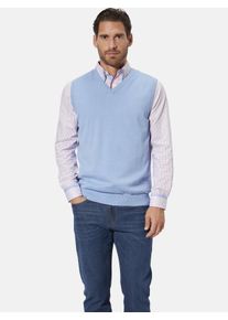 Pullunder Babista "Pullunder FALNOR", Herren, Gr. XL, blau (hellblau), Obermaterial: 100% Baumwolle CO., unifarben, Pullover Pullunder