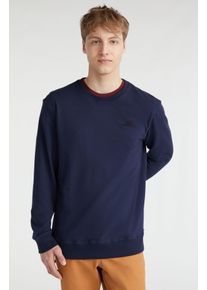 O`Neill Sweatshirt O'NEILL "O'NEILL SMALL LOGO CREW", Herren, Gr. XS, blau (ink blau), Obermaterial: 60% Baumwolle, 40% Polyester, Sweatshirts Sweatshirt