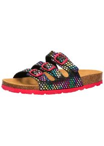 Pantolette Lico "Pantolette Bioline Starline", M&auml;dchen, Gr. 29, schwarz, Synthetik, Schuhe Pantolette