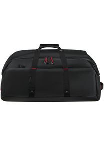 Reisetasche Samsonite "ECODIVER DUFFLE L", Damen, Gr. B/H/T: 69cm x 36cm x 37cm, schwarz, Nylon, Polyester, Taschen Reisetasche, mit Rucksackfunktion Reisetasche Weekender Sporttasche