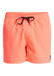 Boardshorts Quiksilver "Everyday Solid Volley 15", Herren, Gr. XS, rot (fiery coral), Obermaterial: 100% Microfaser;, Hosen Boardshorts