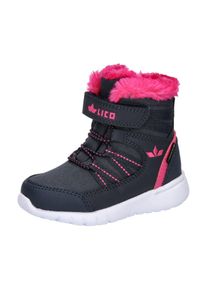 Snowboots Lico "Snowboot Shalby VS", M&auml;dchen, Gr. 23, blau, Synthetik, Schuhe Snowboots