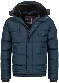 Winterjacke Alessandro Salvarini "A. Salvarini Herren Winterjacke AS281", Herren, Gr. L, blau (navy), Obermaterial: 100% Polyester PES., Jacken Winterjacke