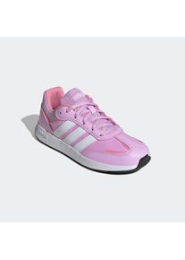 Sneaker adidas Sportswear "TENSAUR SWITCH KIDS", Damen, Gr. 38, wei&szlig; (bliss lila, cloud wei&szlig;, bliss pink), Synthetik, Textil, Schuhe Sneaker, f&uuml;r Kinder & Jugendliche