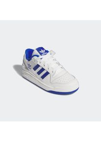 Sneaker adidas originals "FORUM LOW CL KIDS", Damen, Gr. 35, wei&szlig; (core wei&szlig;, royal blau, core wei&szlig;), Baumwolle, Synthetik, Schuhe Sneaker, f&uuml;r Kinder & Jugendliche