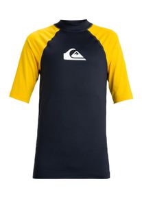 Neopren Shirt Quiksilver "Everyday", Kinder, Gr. 8, schwarz navy, solar power, Obermaterial:84% Microfaser, 16% Elasthan;, Shirts Neopren Shirt