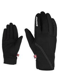 Multisporthandschuhe Ziener "ULTIMANA-Z PR glove lady", Damen, Gr. 7, schwarz, Materialmix, Handschuhe Multisporthandschuhe