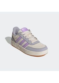 Sneaker adidas Sportswear "BREAKBASE KIDS", Damen, Gr. 38, wei&szlig; (wonder wei&szlig;, powder plum, glory grau), Synthetik, Textil, Schuhe Sneaker, f&uuml;r Kinder & Jugendliche