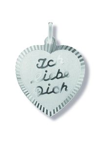 Kettenanh&auml;nger ONE ELEMENT "Herz Herz Anh&auml;nger aus 925 Silber", silber, Schmuckanh&auml;nger, Damen, Silber 925 (Sterlingsilber), Kettenanh&auml;nger