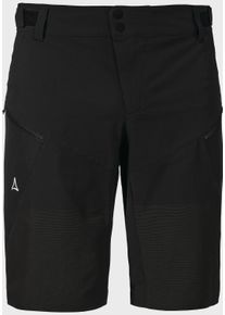 Sch&ouml;ffel Shorts SCH&Ouml;FFEL "Shorts Arosa M", Herren, Gr. 54, Normalgr&ouml;&szlig;en, schwarz (9990, schwarz), Oberstoff Rumpf oben: 89% Nylon 11% Elasthan Oberstoff Rumpf unten: 94% Nylon 6% Elasthan, Hosen Shorts