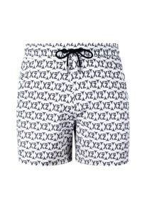 Badeshorts YEAZ "Badeshorts SEASHEY", Herren, Gr. L, US, wei&szlig;, Obermaterial: 97% Polyester PES. 3% Elasthan EL., Badehosen Badeshorts