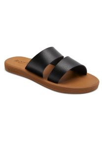 Sandale Roxy "Coastal Cool", Damen, Gr. 8,5(39), schwarz, Obermaterial:Obermaterial: 100% PU / Futter: 100% PU / Au&szlig;ensohle: 100% TPR;, Schuhe Sandale