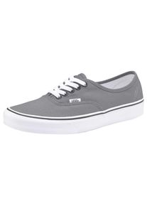 Sneaker Vans "Authentic", Herren, Gr. 36, schwarz (pewter, schwarz), Textil, Schuhe Sneaker, aus textilem Canvas-Material
