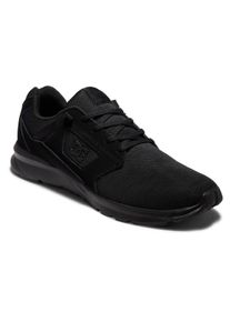 Sneaker DC Shoes "Skyline", Herren, Gr. 7(39), schwarz (schwarz, schwarz, schwarz), Obermaterial: Leder [Kuh] / Futter: Textil / Au&szlig;ensohle: Gummi, Schuhe Sneaker