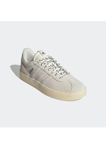 Sneaker adidas Sportswear "VL COURT 3.0", Herren, Gr. 39, sanftes wei&szlig;, sanftes wei&szlig;, ivory, Baumwolle, Leder, Textil, Schuhe Sneaker, inspiriert vom Design des adidas samba