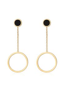 Paar Ohrh&auml;nger AILORIA "Ohrringe ARMELLE", gold, Ohrringe, Damen, Edelstahl, Paar Ohrh&auml;nger