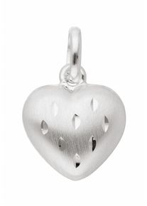 Adelia&acute;s Kettenanh&auml;nger ADELIA&acute;S "925 Silber Anh&auml;nger Herz", silber, Schmuckanh&auml;nger, Damen, Silber 925 (Sterlingsilber), Kettenanh&auml;nger